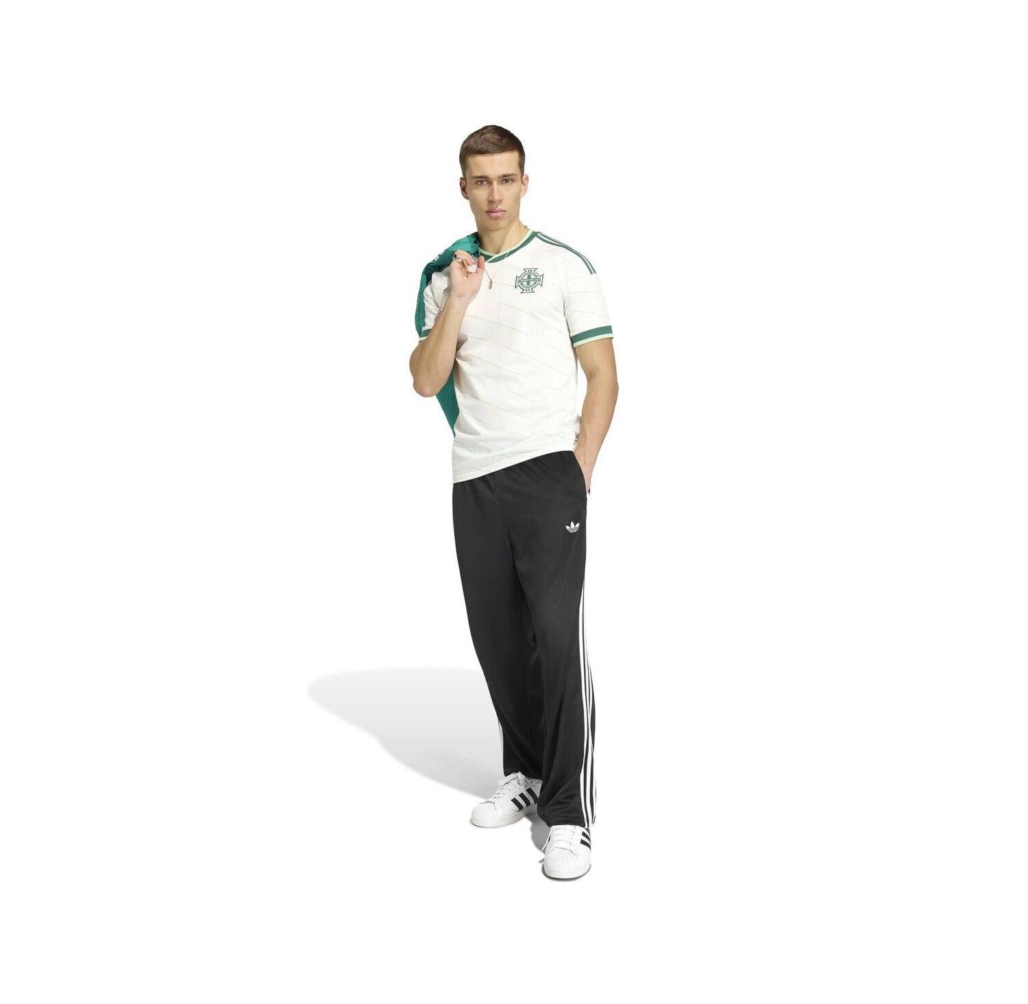 Men's White Northern Ireland National Team FIFA X World Cup 2026 Away Replica Jersey