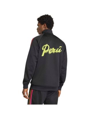 Men's Black Peru National Team 2026 World Cup Originals Track Jacket