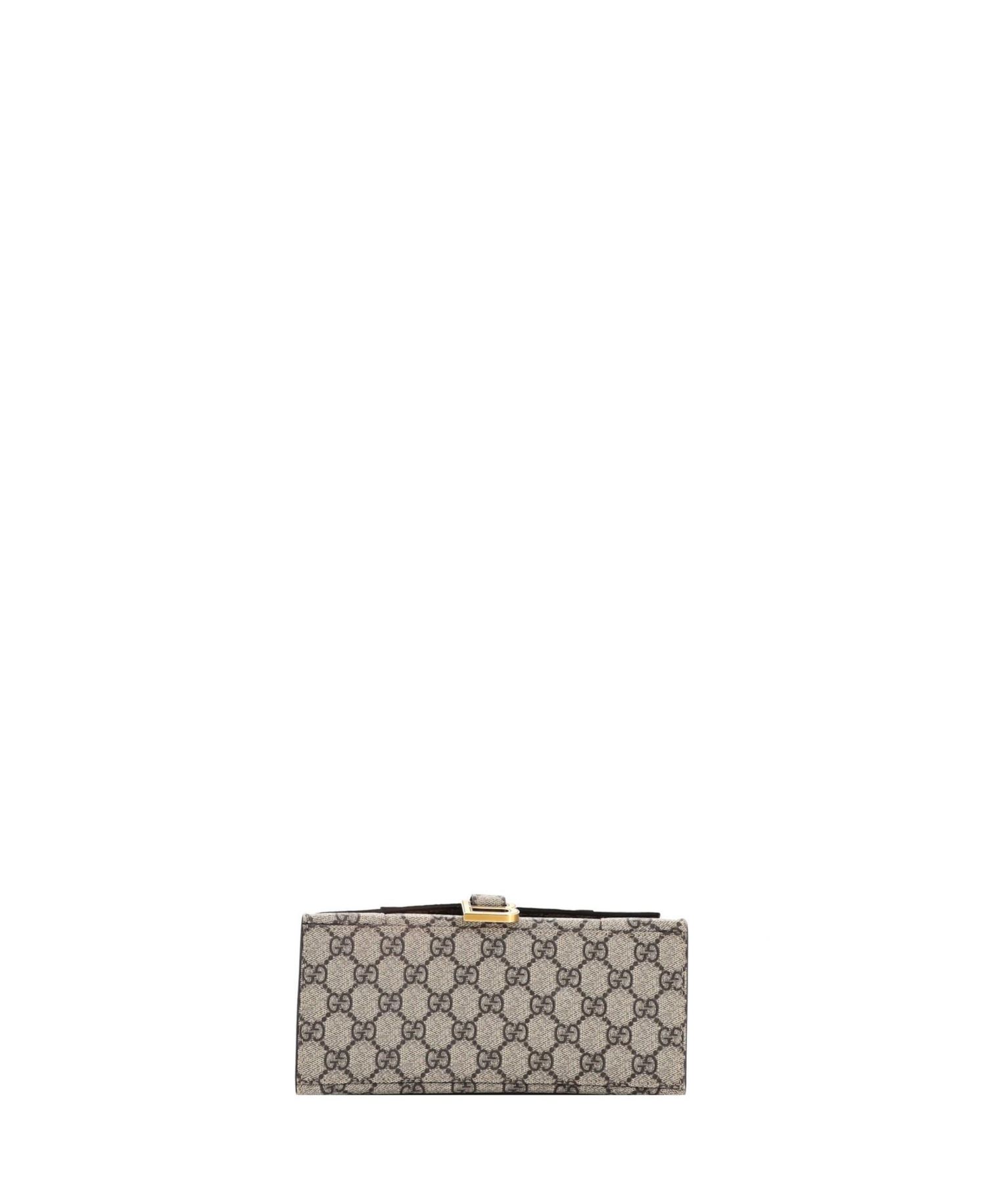 Small x Balenciaga The Hacker Project Hourglass Top Handle Bag GG Coated Canvas