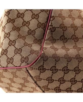 Large Sukey Tote GG Canvas with Leather