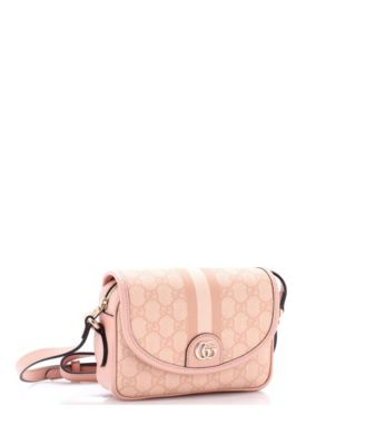 Mini Ophidia Flap Shoulder Bag GG Coated Canvas