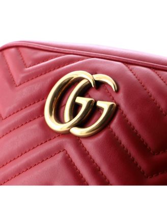 Small GG Marmont Shoulder Bag Matelasse Leather