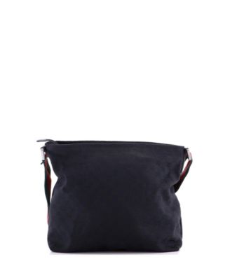 Medium Front Pocket Web Messenger GG Canvas