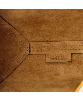 Mini Puzzle Fold Tote Leather