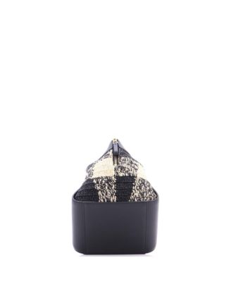 Compact Paula's Ibiza Hammock Bag Raffia and Leather