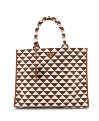Large Symbole Shopper Tote Jacquard