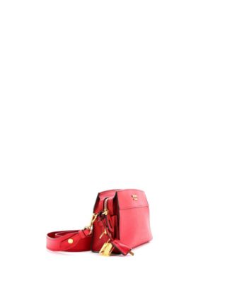 Small Esplanade Crossbody Bag Saffiano with City Calf