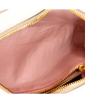 Small Chain Camera Bag Saffiano Leather