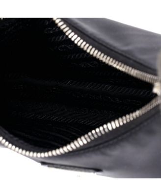 Mini Re-Edition 2005 Hobo Tessuto with Saffiano Leather