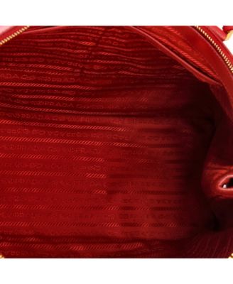 Large Double Zip Lux Tote Saffiano Leather