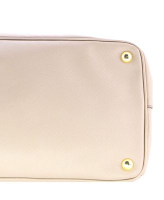 Large Lux Open Tote Saffiano Leather