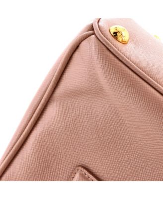 Mini Galleria Double Zip Tote Saffiano Leather