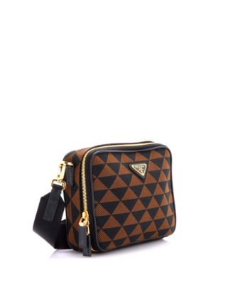Symbole Zip Around Shoulder Bag Jacquard