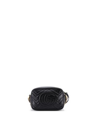 Mini GG Marmont Shoulder Bag Matelasse Leather