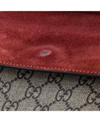 Mini Dionysus Bag Blooms Print GG Coated Canvas