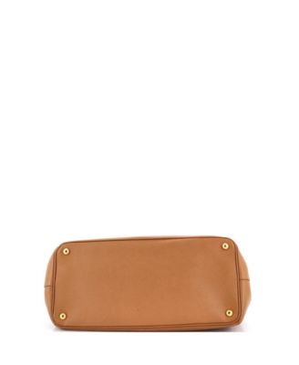 North South Lux Open Tote Saffiano Leather