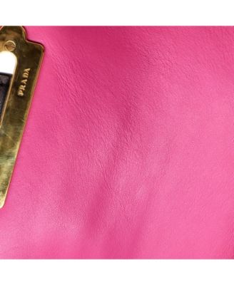 Small Cahier Crossbody Bag Leather and Saffiano Leather