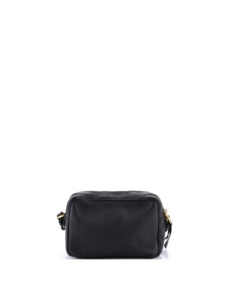 Double Zip Camera Bag Vitello Daino