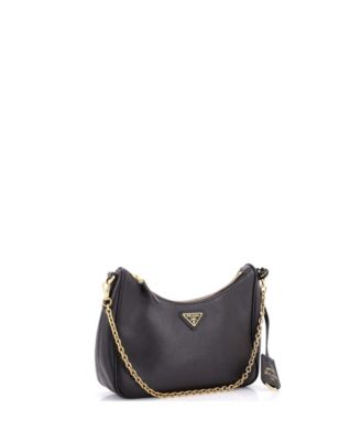 Small Re-Edition 2005 Shoulder Bag Saffiano Leather