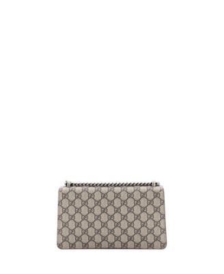 Small Dionysus Bag GG Coated Canvas with Crystal Embellished Metal