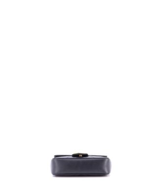 Super Mini GG Marmont Flap Bag Matelasse Leather