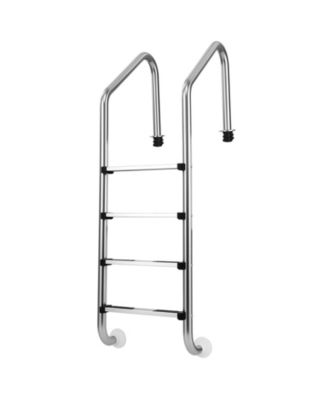 4-Step Inground Pool Ladder Stainless Steel Swimming Pool Ladder