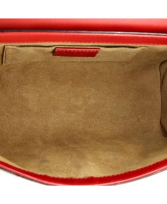 Small Padlock Shoulder Bag GG Coated Canvas and Leather