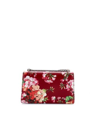 Small Dionysus Bag Blooms Print Leather