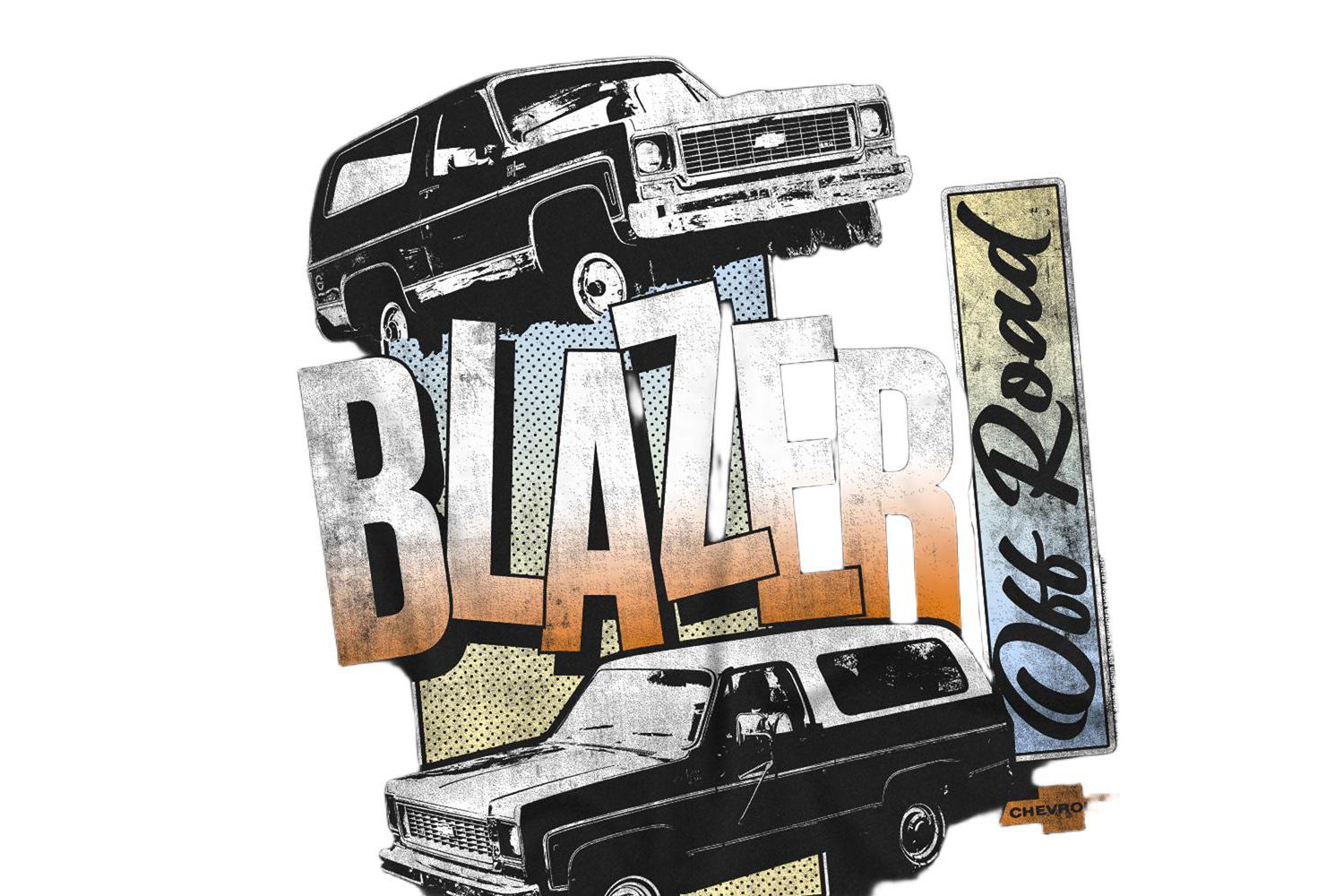 Men's Chevrolet Blazer Retro T-Shirt