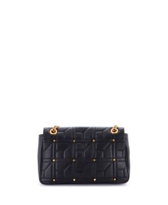 Medium GG Marmont Flap Bag Studded Matelasse Leather