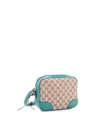 Mini Bree Disco Crossbody Bag GG Canvas with Leather