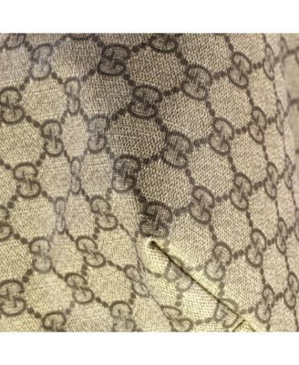 Large Plus Tote GG Coated Canvas with Leather