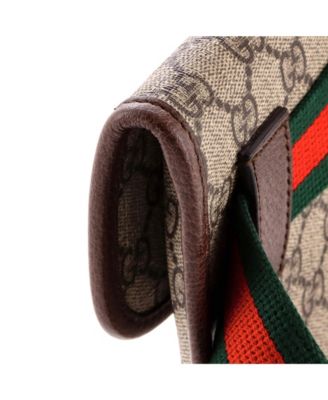 Neo Vintage Flap Belt Bag GG Coated Canvas