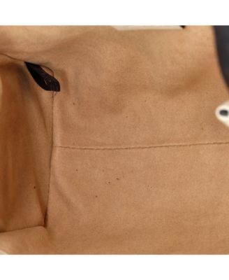 Mini Diana NM Bamboo Handle Tote Leather