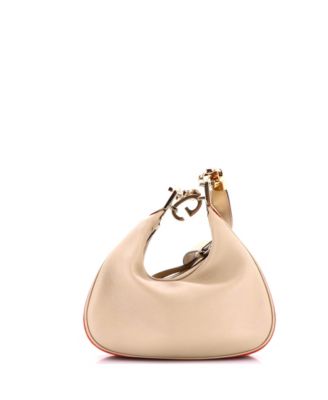 Small Attache Shoulder Bag Leather