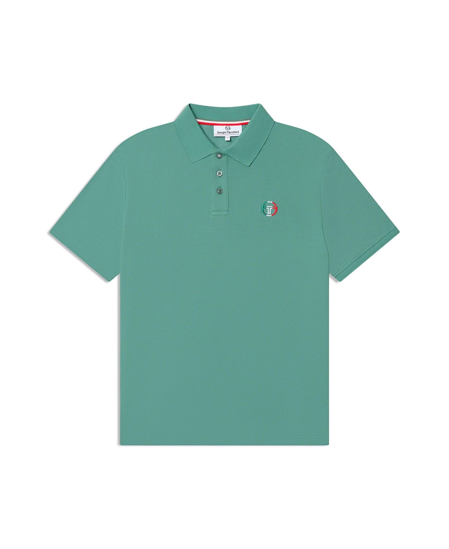 Мужское поло Sergio Tacchini Eredita Polo, цвет: Зелёный — фото 5