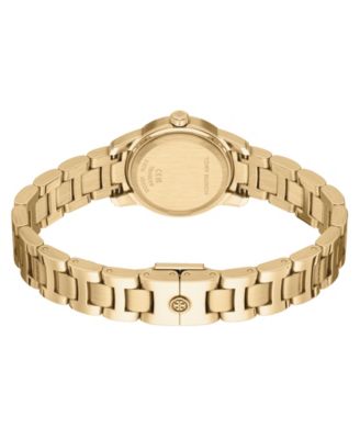 Women's The Miller Round Small Quartz Three-Hand Gold Stainless Steel Watch, 28mm