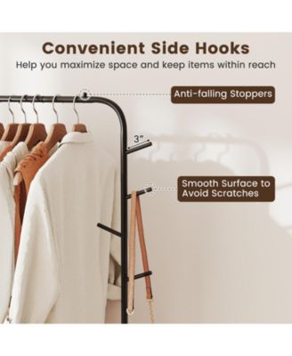 Heavy Duty Metal Clothes Rack Garment Wardrobe Stand