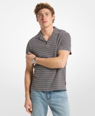 Men's Regular-Fit Striped Polo Shirt