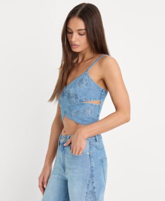 Women's Dolly Sleeveless Butterfly Top