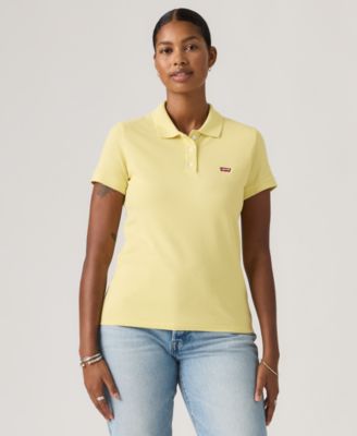 Women's Short-Sleeve Slim-Fit Polo Shirt