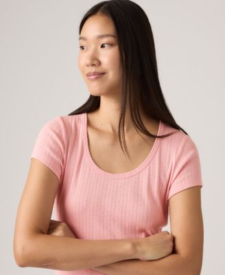 Women's Short-Sleeve Crew Neck Top