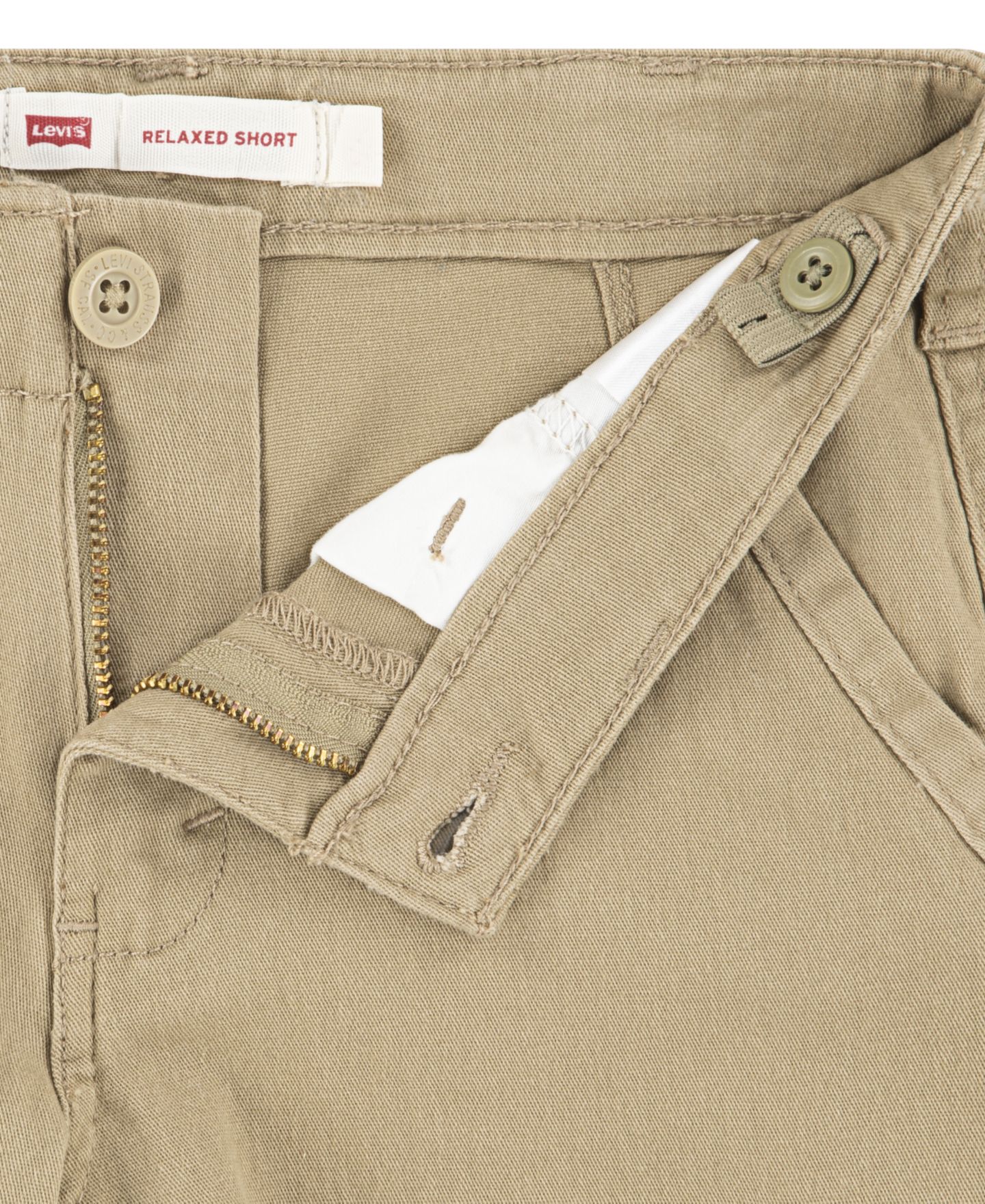 Шорты Levi's Traditional Cargo Shorts для мальчиков, цвет: Золотой — фото 4