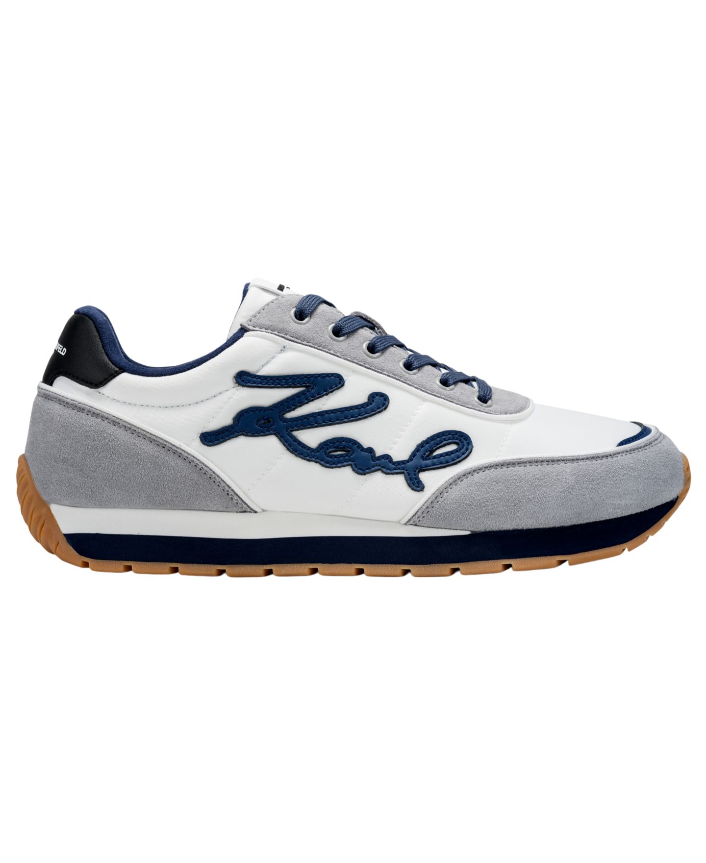 Мужские кроссовки KARL LAGERFELD PARIS Lace-Up Low Profile, цвет: Серый — фото 2