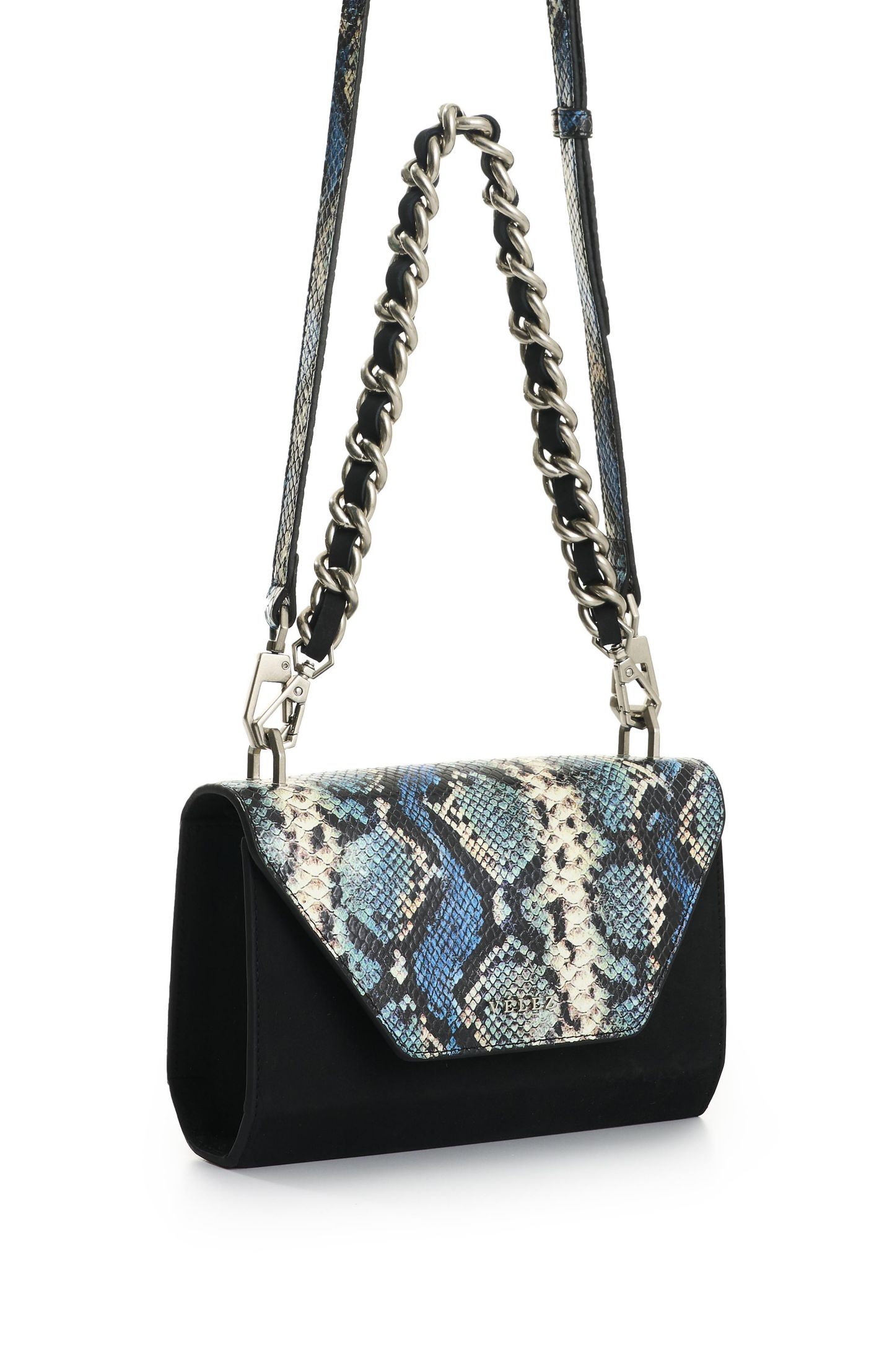 Женская сумка Velez Lili 2.0 Folia Leather Crossbody, цвет: Синий — фото 2