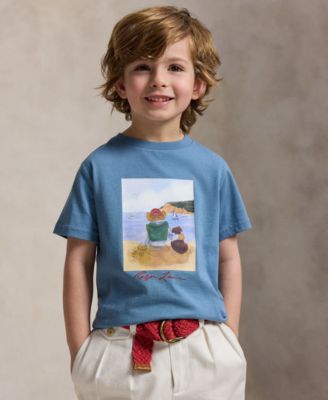 Boys 2-7 Polo Bear Cotton Jersey Tee