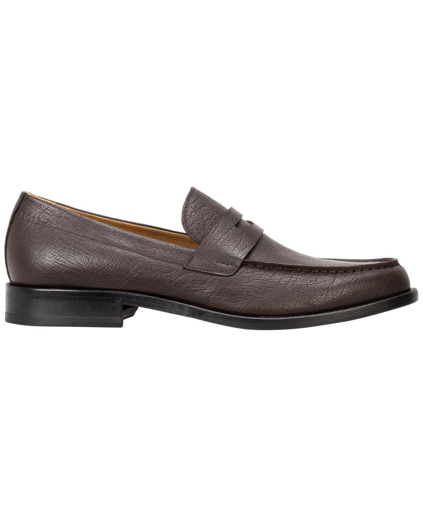 Мужские туфли Hugo Boss Slip-On Tayil, цвет: Тёмный коричневый — фото 1