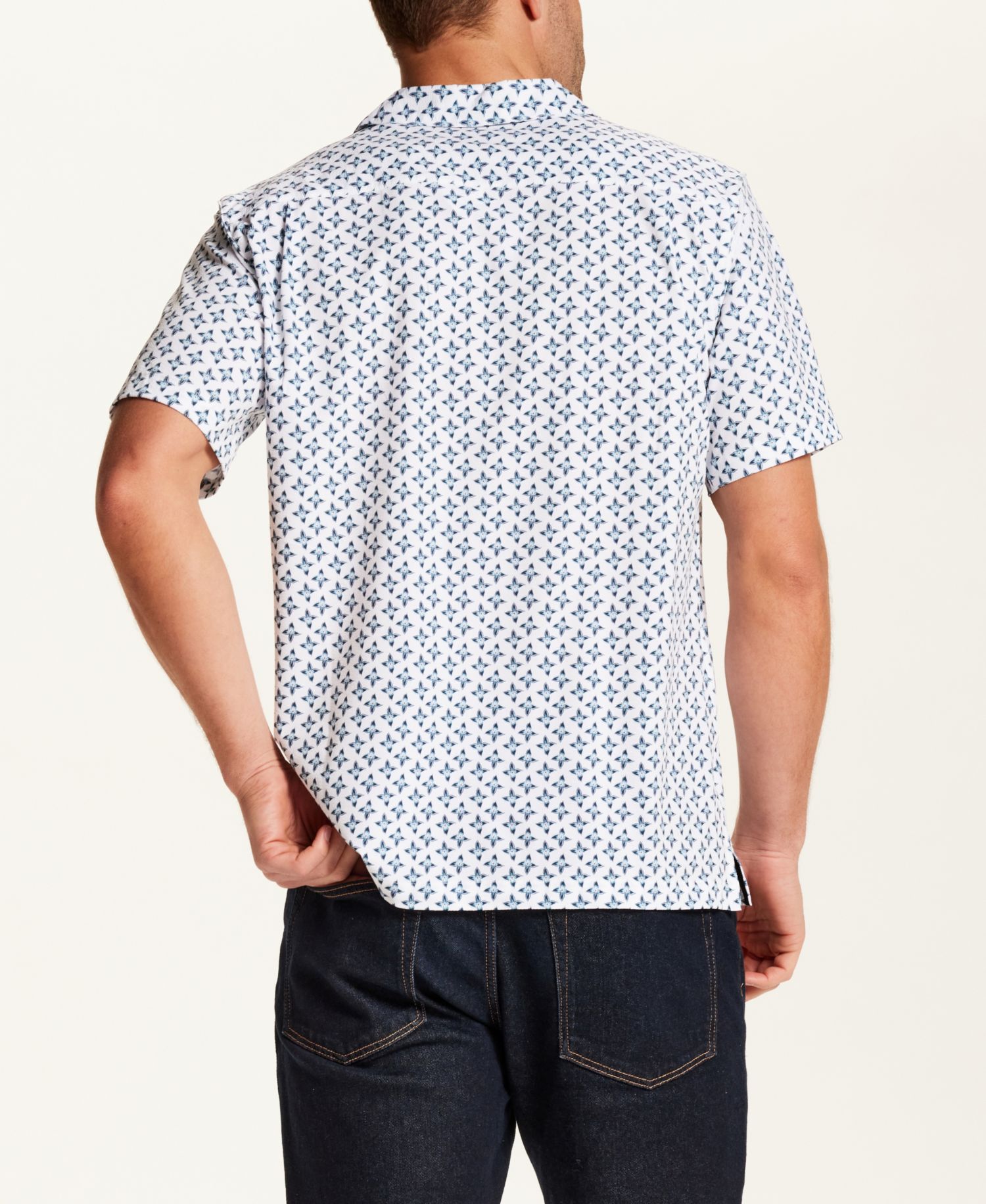Men's Short-Sleeve Print Shirt