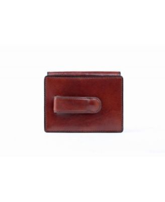 Men's Old Leather Front Pocket ID Wallet
