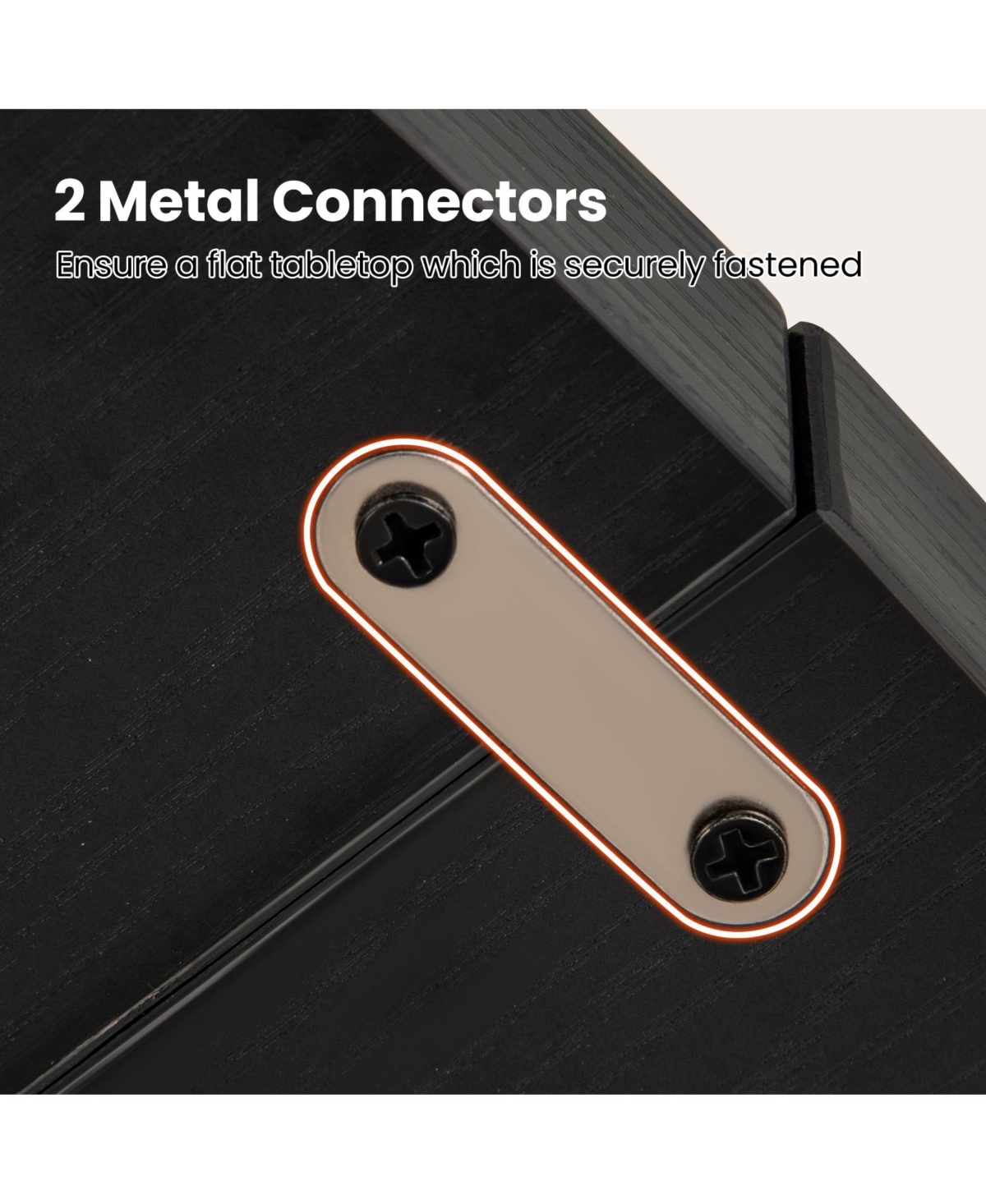 Sugift 47 in Round Dining Table for Four to Six with Cross Base